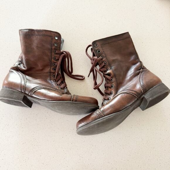 Steve Madden Women's Troopa Lace-up Combat Boots Size 6.5 - Picture 8 of 8